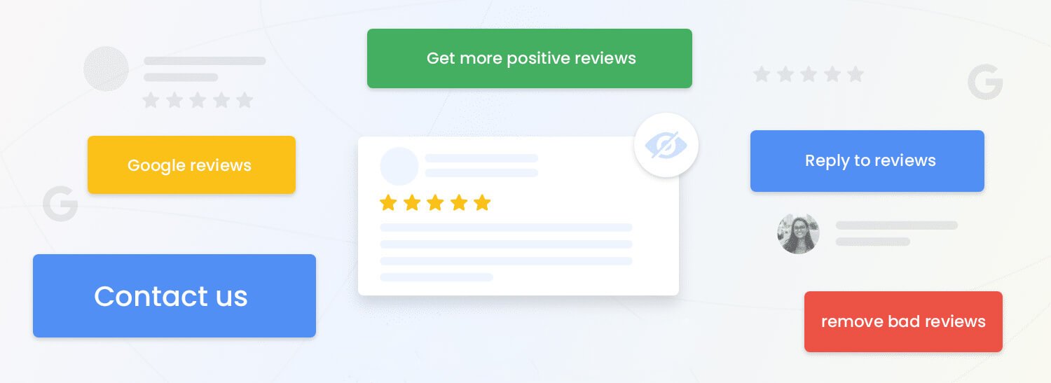 Removing negative google reviews