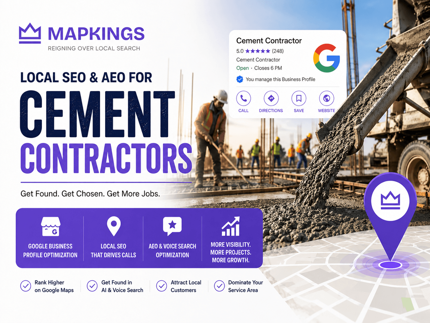 Local SEO for Cement Contractors